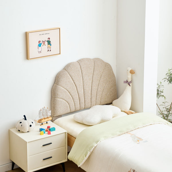 SUND - Cabecero 90 en tejido beige