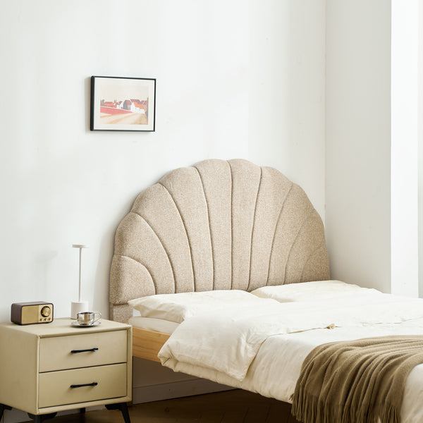 SUND - Cabecero 140 en tejido beige