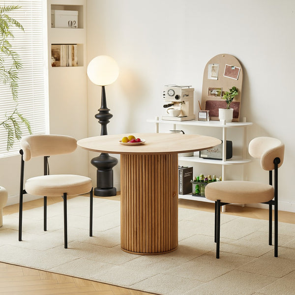 HAVANA - Mesa de comedor para 4 en pino macizo D90